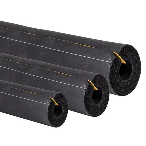 Pipe Insulation Lagging EPDM Slit Adhesive 2m-Pipe-Superlon-28mm-diyshop.co.za