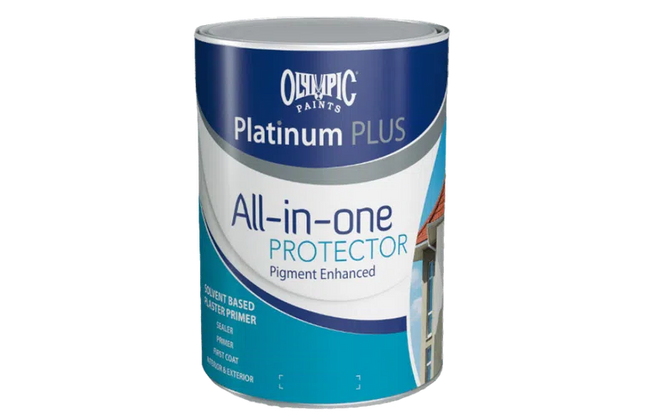 Plaster Primer Solvent Based ALL-IN-ONE Olympic-5ℓ-White