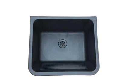 Plastic Wash Trough Single-Black