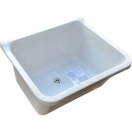 Plastic Wash Trough Single-White