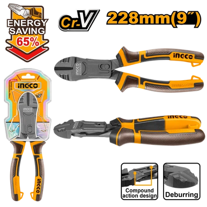 Plier Diagonal Compound iNGCO-228𝑚𝑚-