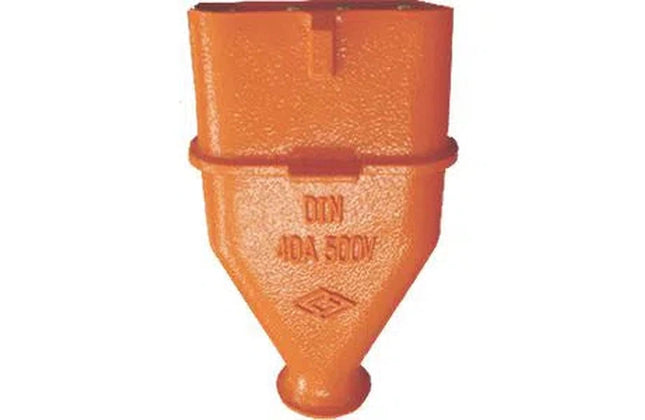Plug Top DIN Orange Aluminuim-40𝐴 3P+E