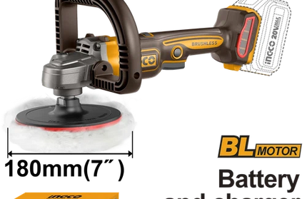 Polisher Cordless 𝑃20ˢ iNGCO-Tool Only-
