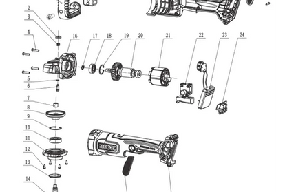 Polisher Cordless 𝑃20ˢ iNGCO-Tool Only-
