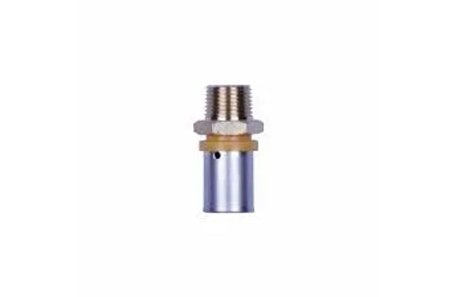 Press Crimp TSP Adapter Male-15 x 1/4"