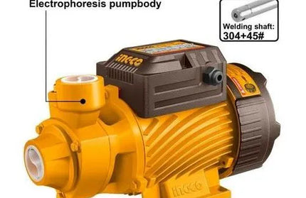 Pressure Pump Peripheral iNGCO-0.37𝑘𝑊/0.3𝑚³ℓ𝑝𝒉/𝐻16.5𝑚/2.8℔ + Ctrl-