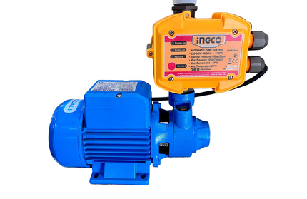 Pressure Pump Peripheral Pascali »-0.37𝑘𝑊/0.3𝑚³ℓ𝑝𝒉/𝐻16.5𝑚/2.8℔ + Ctrl