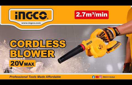 INGCO Cordless Blower CABLI2078 – official INGCO Global video