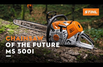 STIHL MS 500i Chainsaw of the Future