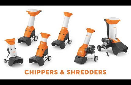 STIHL Chippers and Shredders Guide including GH 370 S