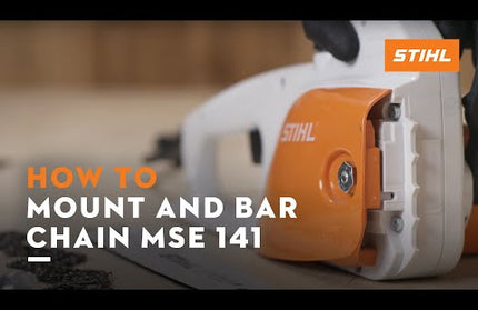 STIHL MSE 141 Electric Chainsaw Instruction
