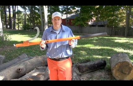STIHL Cant Hook / Peavey demonstration