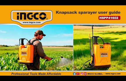 INGCO Knapsack Pressure Sprayer 16L HSPP41602