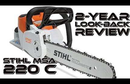 STIHL MSA 220 C Cordless Chainsaw Review