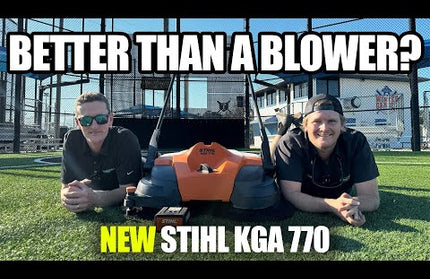 STIHL KGA 770 Cordless Sweeper Review