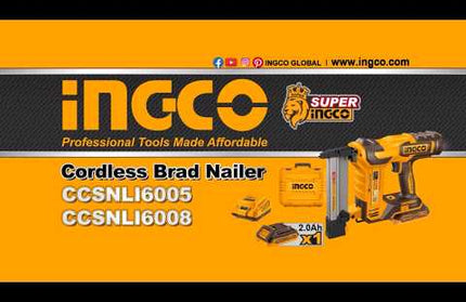 INGCO Cordless Crown Stapler CCSNLI6005