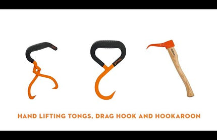 STIHL Hand Tools For Moving Timber including lifting tongs