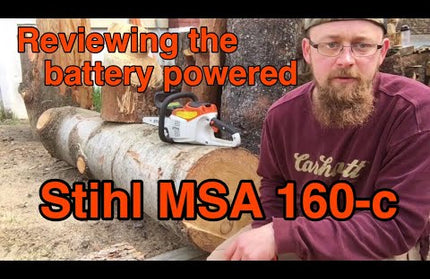 STIHL MSA 160 Cordless Chainsaw Review