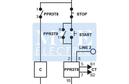 Pump Protection Relay with Overload Timer Avanti-1Phase 230v-