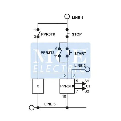 Pump Protection Relay with Overload Timer Avanti-1Phase 230v-