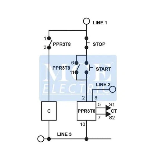 Pump Protection Relay with Overload Timer Avanti-1Phase 230v-