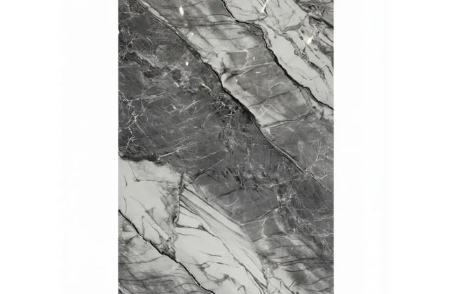 PVC Marble Hard Sheet-1.2x2.4m x 2.5mm-Charcoal-each