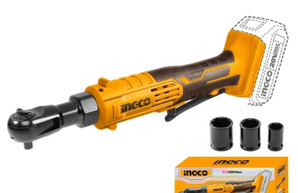 Ratchet Driver Cordless 𝑃20ˢ 3/8" 65𝑁-𝑚 iNGCO-Tool Only