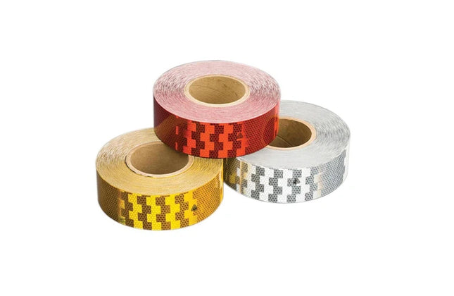 Reflective Conspicuity Tape SABS 𝑝/𝑚eter-𝑤50mm-Yellow