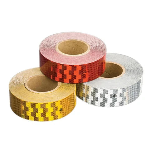 Reflective Conspicuity Tape SABS p/meter-Hardware Tape-3M-𝑤50mm-Yellow-diyshop.co.za