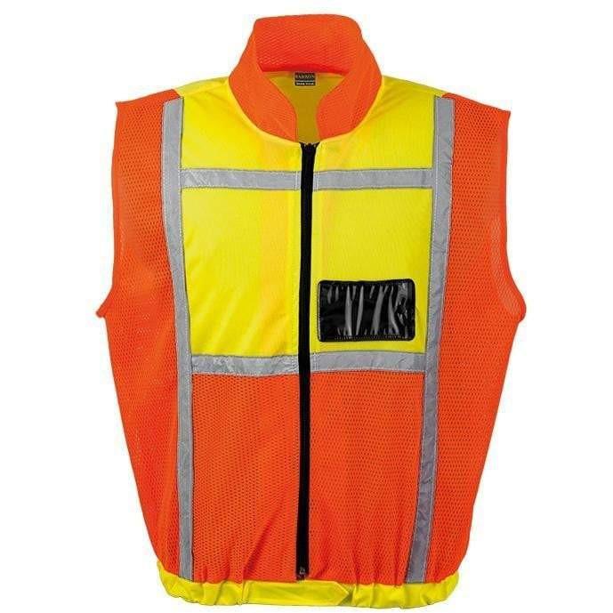 Reflective Mesh Jacket Sleeveless-PPE-Private Label PPE-Large-diyshop.co.za