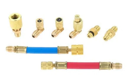 Refrigerant Automotive Swivel Adapters 8pc Kit-