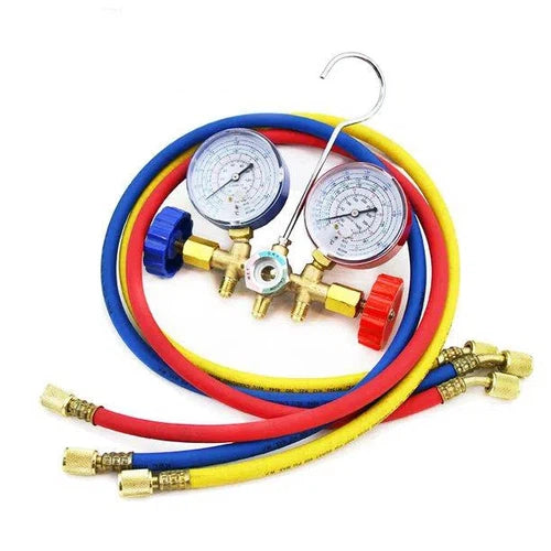 Refrigerant Gauge Manifold Set-Refrigeration-Ice Age-diyshop.co.za