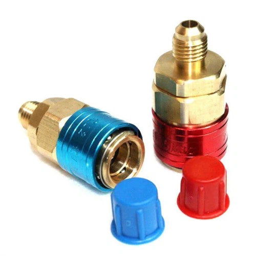 Refrigerant Quick Coupler Adapter Set R134a-Refrigerators-Hongsen-diyshop.co.za