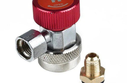 Refrigerant Quick Coupler R134a Single-Red