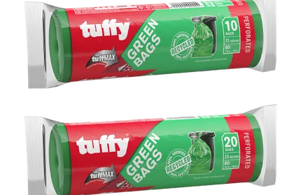 Refuse Bags Garden Tuffy-𝑝/10-Green