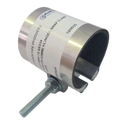 Repair Clamp Half Klinger-15 x 75mm-