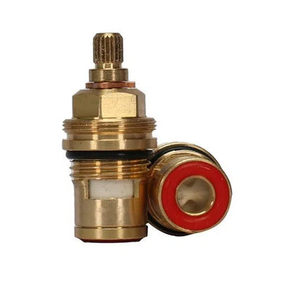 Replacement Head Part 1/4 Quarter Turn Spline Head-Left (Red)