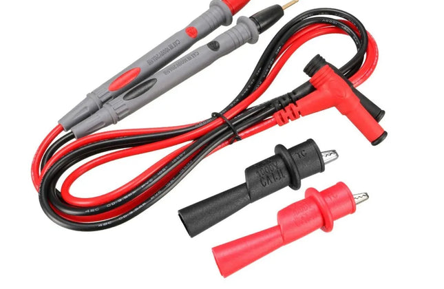 Replacement Leads for Multimeter with Croc Clips-
