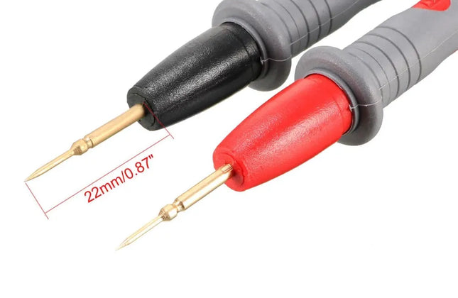 Replacement Leads for Multimeter with Croc Clips-