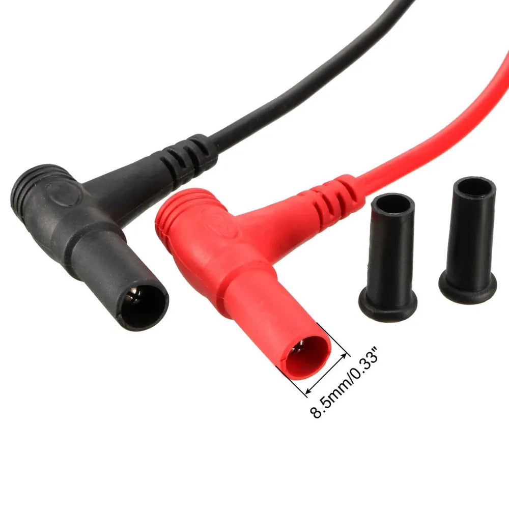 Replacement Leads for Multimeter with Croc Clips-