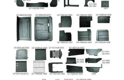 Replacement Parts for Union 8-Brick Back