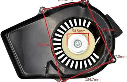 Rewind Starter Complete for 950w Generator-