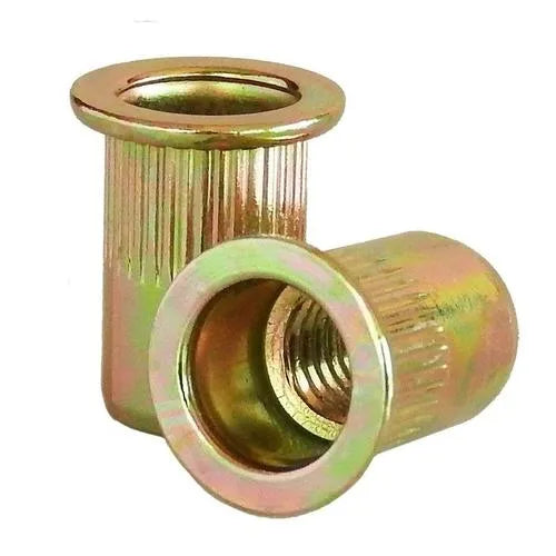 Rivet Nuts Yellow Zinc 𝑝/𝑔ram-M4(±1030/𝐾𝑔)-