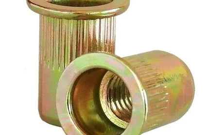 Rivet Nuts Yellow Zinc 𝑝/𝑔ram-M4(±1030/𝐾𝑔)