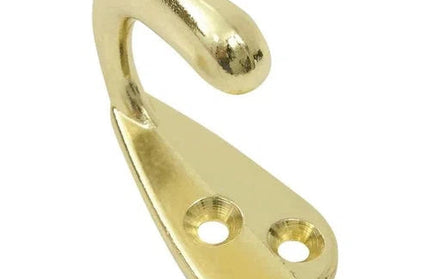 Robe Hook »-Single #336-Brass