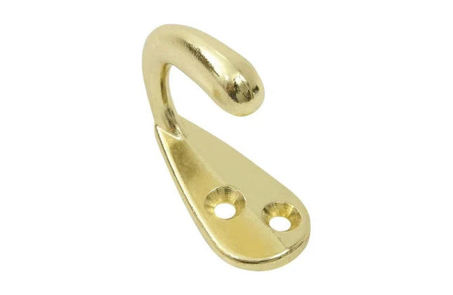 Robe Hook »-Single #336-Brass