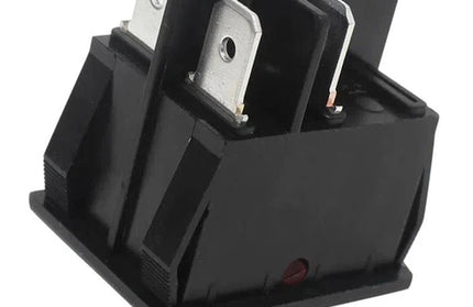 Rocker Switch Illuminated-Single DPST/16𝐴/250𝑉/(26x22𝑚𝑚)-