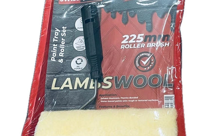 Roller & Pan Synthetic Lambswool Swiss-225mm