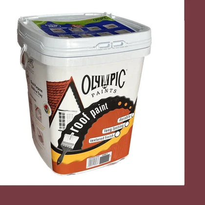 Roof Paint Universal Acrylic Olympic-20ℓ-Burgandy