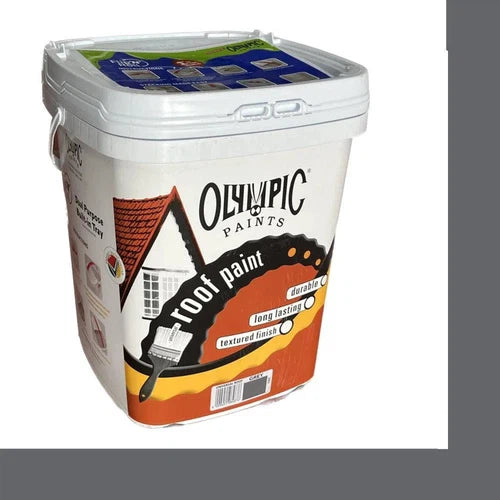 Roof Paint Universal Acrylic Olympic-20ℓ-Charcoal